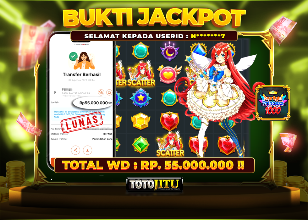 🔥 MENANG BESAR DI STARLIGHT PRINCESS 1000!