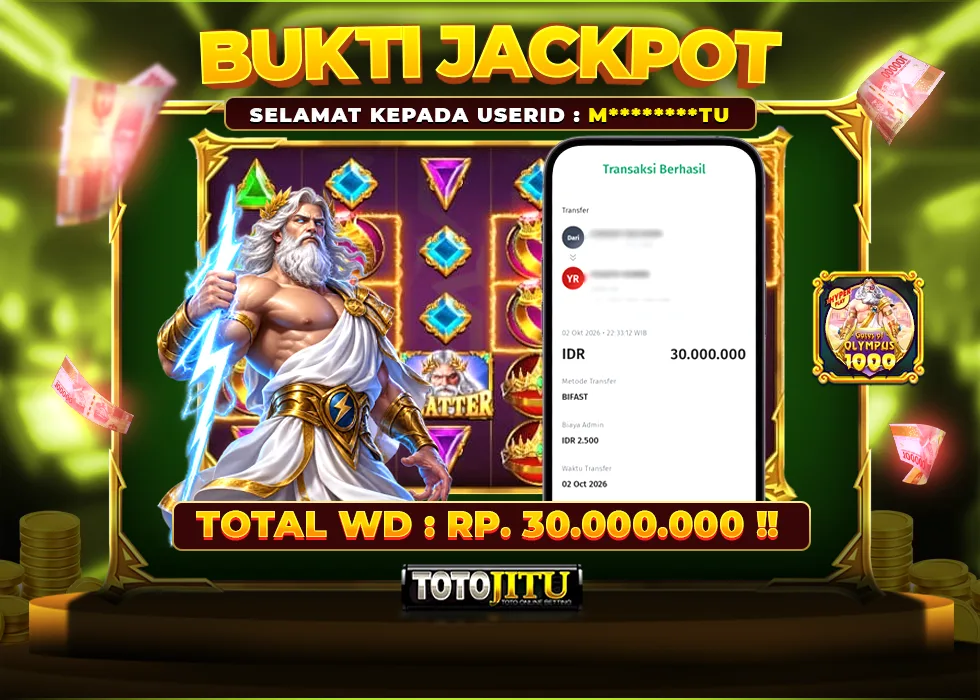 ⚡ ZEUS TURUN DENGAN KEKUATAN PETIR! JP BESAR MENANTI DI GATES OF OLYMPUS 1000! ⚡