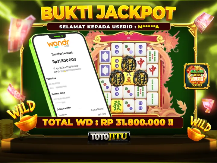 MAHJONG WINS SLOT RACE SCATTER! GACOR MENGGILA, JP BERUNTUN!