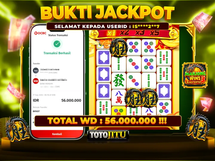 🀄 Mahjong Wins 3 - Black Scatter! Scatter menggila, JP beruntun bikin makin panas! 🔥💰