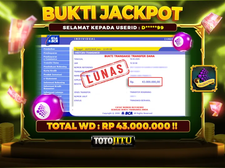 TOGEL HONGKONG JACKPOT LAGI ? KAMI BAYAR LUNAS !