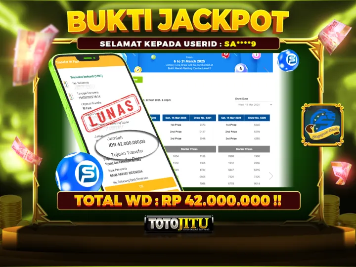 TOGEL SINGAPORE BAWA JACKPOT SEKARUNG !!
