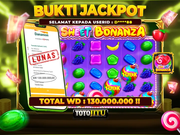 JACKPOT SLOT BONANZA MELEDAK, PROSES PEMBAYARAN SUPER CEPAT !!