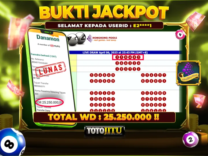MAIN TOGEL HONGKONG, LANGSUNG AUTO MENANG BESAR!