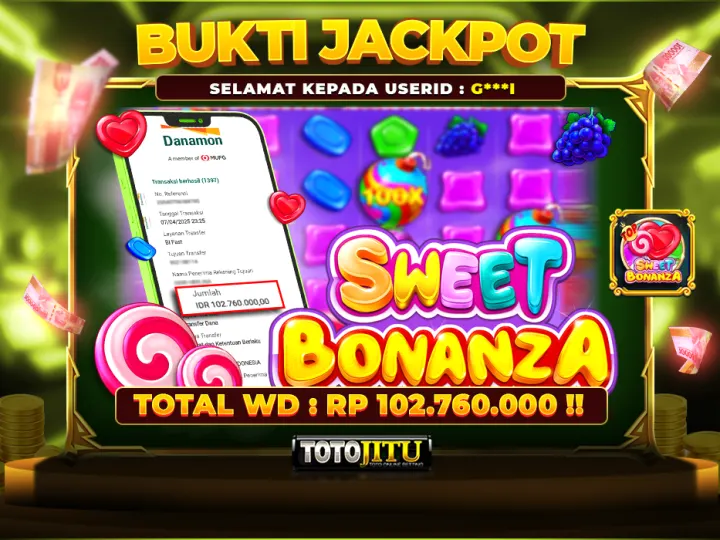 MANISNYA PUTARAN SWEET BONANZA, JACKPOT LANGSUNG DIBAYARKAN LUNAS !