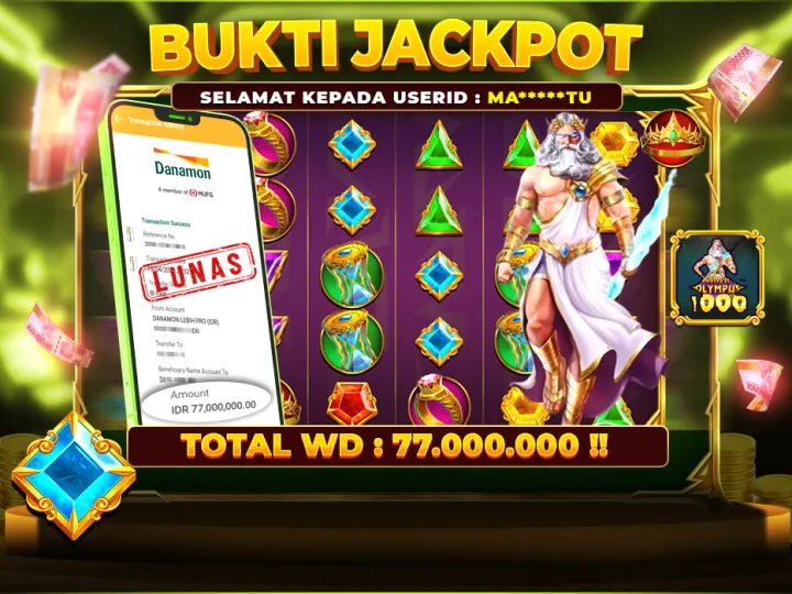 SLOT GATE OF OLYMPUS 1000 LAGI GACOR ! PROSES CEPAT, MENANG BESAR!
