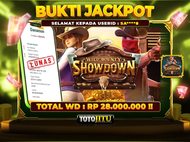SATU TEMBAKAN, SATU KEMENANGAN! WILD BOUNTY SHOWDOWN AUTO CUAN NONSTOP