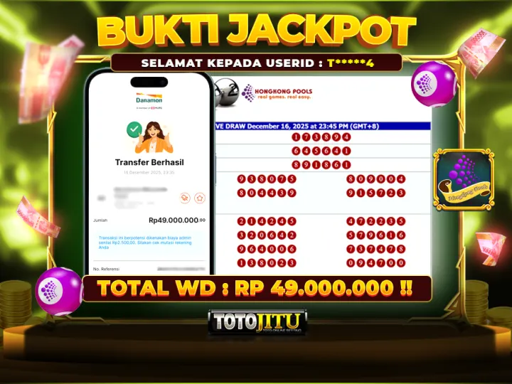 HONGKONG JACKPOT ON FIRE — MENANG CEPAT, BAYARAN TANPA TERTUNDA!