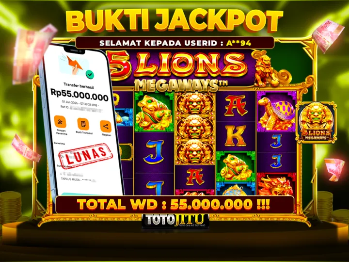 5 Lions Megaways — Slot Beruntung yang Siap Memberikan Kejutan Istimewa! 🎁✨
