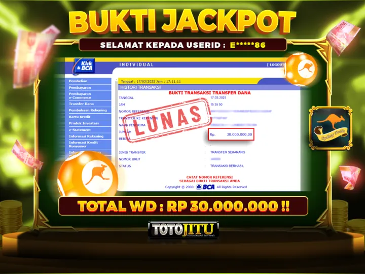 DAPAT JACKPOT TOGEL SYDNEY KAMI BAYAR LUNAS TANPA SYARAT !